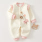 Girl's Cozy Newborn Jumpsuit