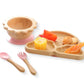 Nordic Style Baby Bamboo Tableware