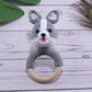 Hand Woven Cartoon Baby Rattle