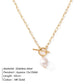 Elegant Shell Pearl Necklace