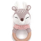 Hand Woven Cartoon Baby Rattle
