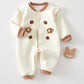 Girl's Cozy Newborn Jumpsuit