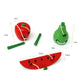 Montessori Wooden Toys Watermelon Cheese Threading Puzzle