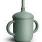 Leak-Proof Silicone Baby Straw Cup