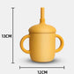 Leak-Proof Silicone Baby Straw Cup