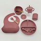 Baby Silicone Feeding Tableware Set