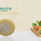 Reassuring Soap Bar. Wheat, Olive, and Almond Oil.