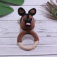 Hand Woven Cartoon Baby Rattle