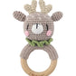 Hand Woven Cartoon Baby Rattle