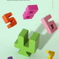 Wooden Digital Building Blocks Bricks Pro
