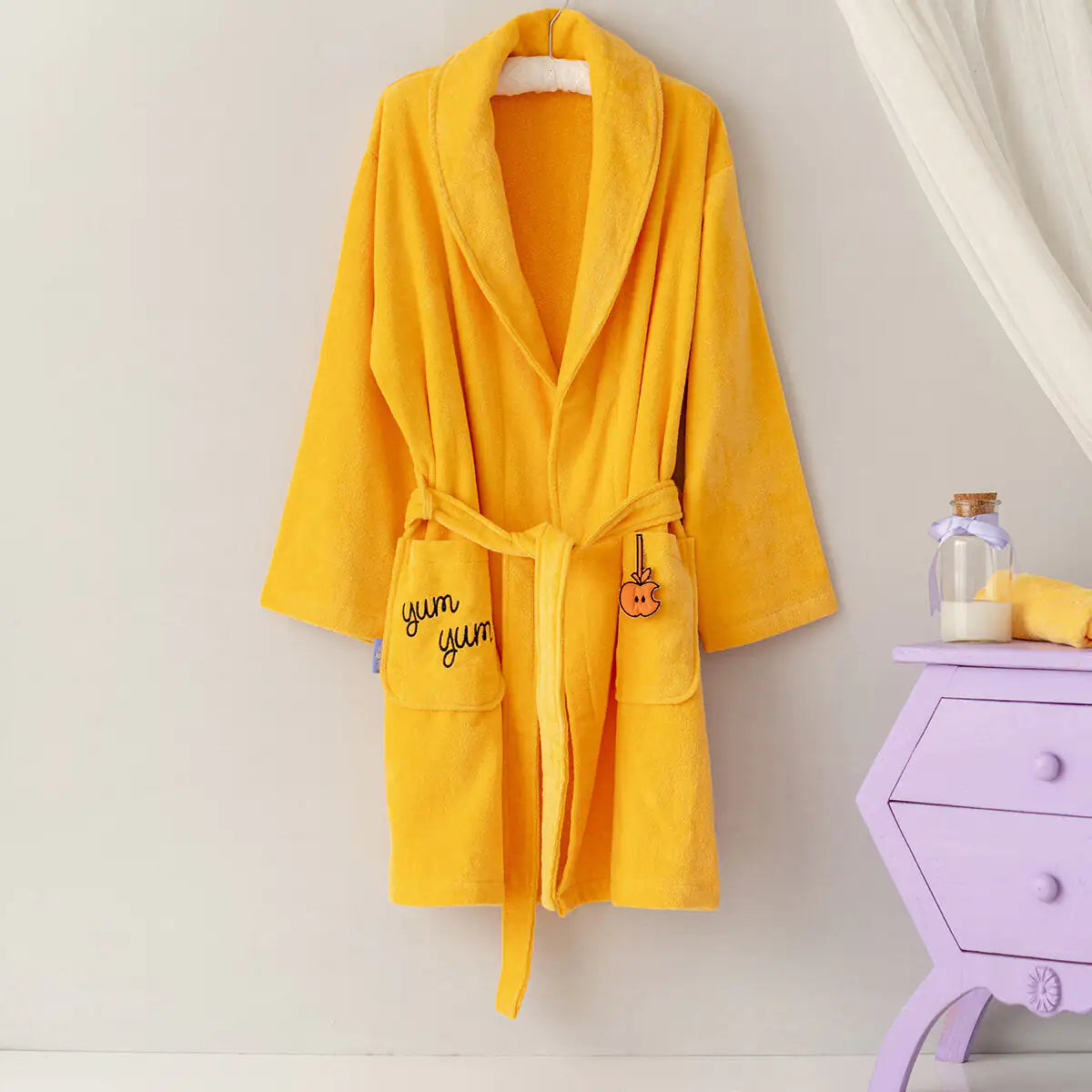 Milk&Moo Tombish Cat Velvet Mother Bathrobe