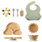 Nordic Style Baby Bamboo Tableware