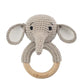 Hand Woven Cartoon Baby Rattle